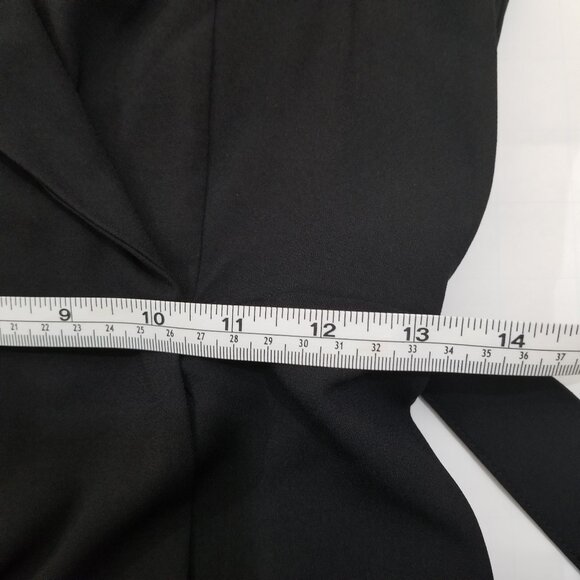 Lulus jumpsuit in black with matching belt, size S - Picture 11 of 14